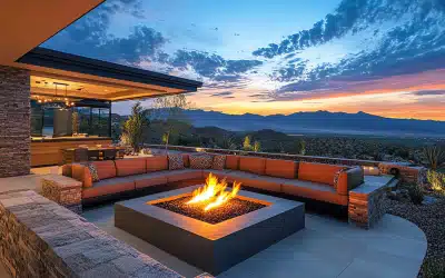 Designing Outdoor Living Spaces in Sedona: Patios, Fire Features & More