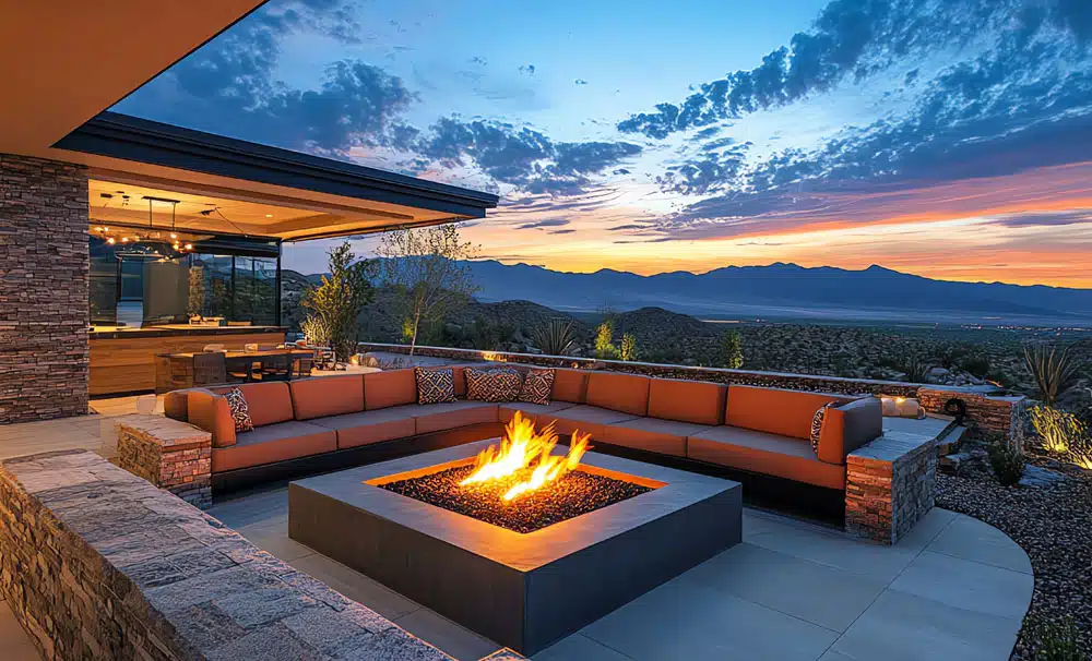 Designing Outdoor Living Spaces in Sedona: Patios, Fire Features & More